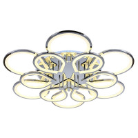  - Потолочная светодиодная люстра Profit Light 8000/6+6 CHR