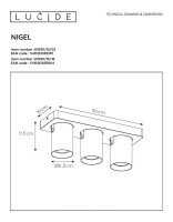  - Спот Lucide Nigel 09929/15/02