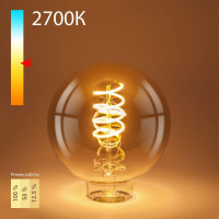  - Лампа светодиодная филаментная диммируемая Elektrostandard E27 5W 2700K тонированная 4690389169144