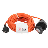  - Удлинитель силовой ЭРА UPx-1-2x0.75-10m-IP44 Б0043036