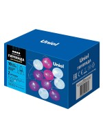  - Светодиодная гирлянда Uniel Клубки белый ULD-S0200-010/STB/2AA White IP20 Tangles-1 UL-00007341