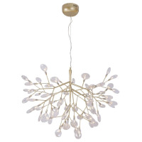  - Подвесная люстра Crystal Lux Evita SP63 Gold/Transparent