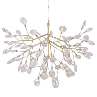  - Подвесная люстра Crystal Lux Evita SP63 Gold/Transparent