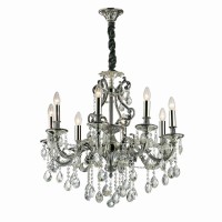  - Подвесная люстра Ideal Lux Gioconda SP8 Argento 044934