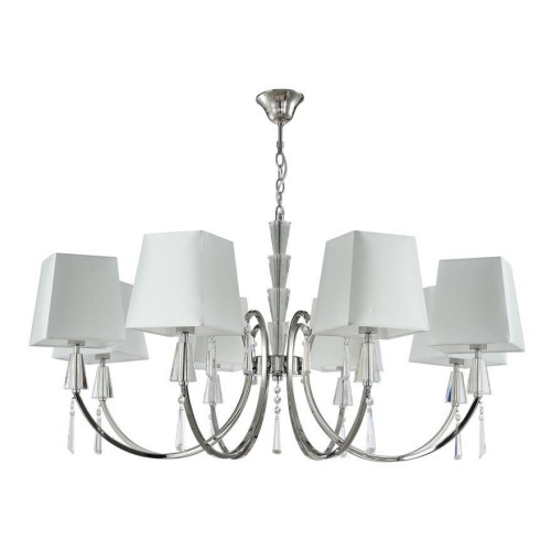 Подвесная люстра Crystal Lux Marsela SP-PL8 Nickel 