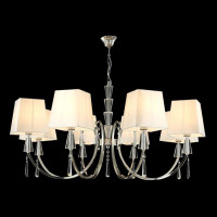  - Подвесная люстра Crystal Lux Marsela SP-PL8 Nickel