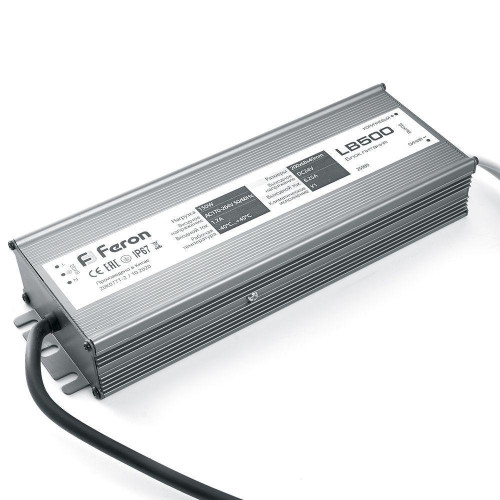 Блок питания Feron LB500 24V 150W IP67 6,25A 25989 