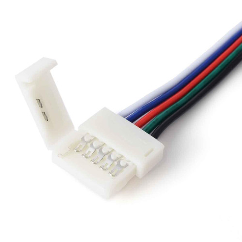 Коннектор для RGBW светодиодной ленты 5050 Apeyron 12/24V (2 шт.) 09-74 