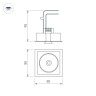 Светильник CL-SIMPLE-S80x80-9W Day4000 (BK, 45 deg) (Arlight, IP20 Металл, 3 года) - Светильник CL-SIMPLE-S80x80-9W Day4000 (BK, 45 deg) (Arlight, IP20 Металл, 3 года)