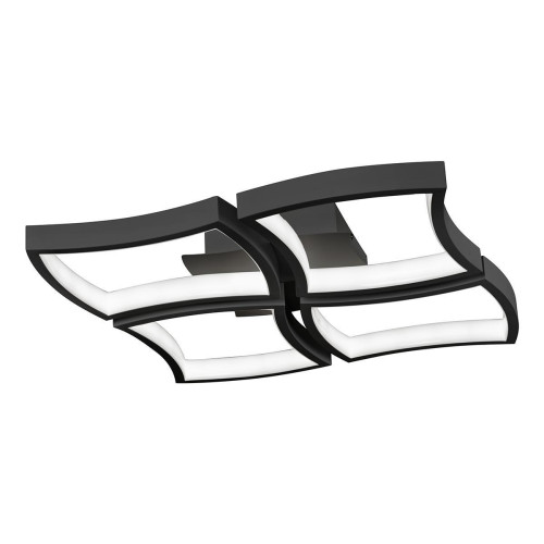 Потолочная светодиодная люстра iLedex Roomy 8196-4-X-T BK 