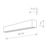 Настенный светильник Nowodvorski Straight Wall Led S 7565 - Настенный светильник Nowodvorski Straight Wall Led S 7565