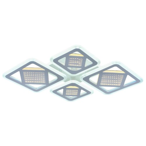 Потолочная светодиодная люстра Profit Light 8012/2+2 WHT 