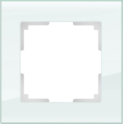 Рамка Werkel Favorit на 1 пост натуральное стекло WL01-Frame-01 4690389060168 