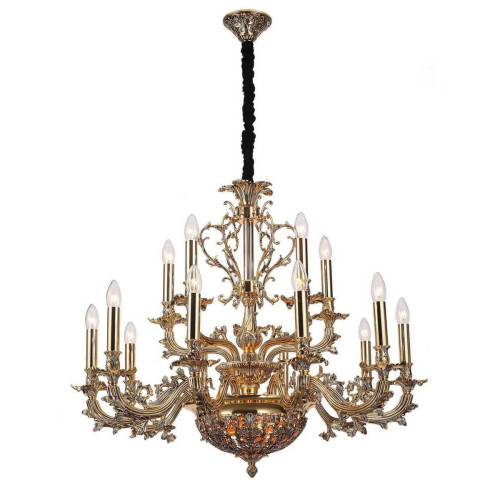Подвесная люстра Lucia Tucci Firenze 1780.15.3 Antique Gold 