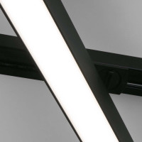  - Трековый светодиодный светильник Elektrostandard X-Line черный матовый 10W 4200K LTB53 4690389161520