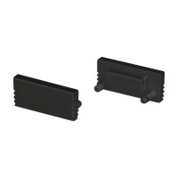  - Заглушка SL-SLIM-H7 BLACK глухая (Arlight, Пластик)
