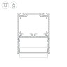 Профиль SL-LINE-4050-3L-2000 ANOD (Arlight, Алюминий) - Профиль SL-LINE-4050-3L-2000 ANOD (Arlight, Алюминий)