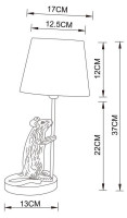  - Настольная лампа Arte Lamp Gustav A4420LT-1WH