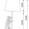 Настольная лампа Arte Lamp Gustav A4420LT-1WH - Настольная лампа Arte Lamp Gustav A4420LT-1WH