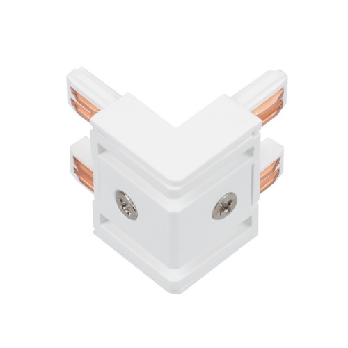Коннектор угловой MAG-VIBE-CON-L90-INT-POWER (WH, внутренний) (Arlight, IP20 Металл, 5 лет) 