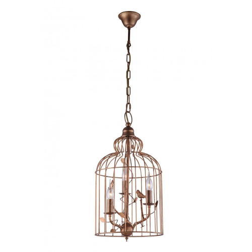 Подвесная люстра Arte Lamp Gabbia A1865SP-3BG 