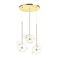 - Подвесная светодиодная люстра Odeon Light Bubbles 4640/36LA
