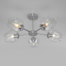 Потолочная люстра Eurosvet Polla 30154/5 хром - Потолочная люстра Eurosvet Polla 30154/5 хром