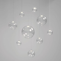  - Подвесной светодиодный светильник Eurosvet Wonder 50232/1 Led прозрачный