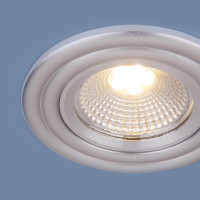 - Встраиваемый светодиодный светильник Elektrostandard 9902 LED 3W COB SL серебро 4690389106118
