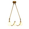 Люстра KG1212P-3 brass - Люстра KG1212P-3 brass